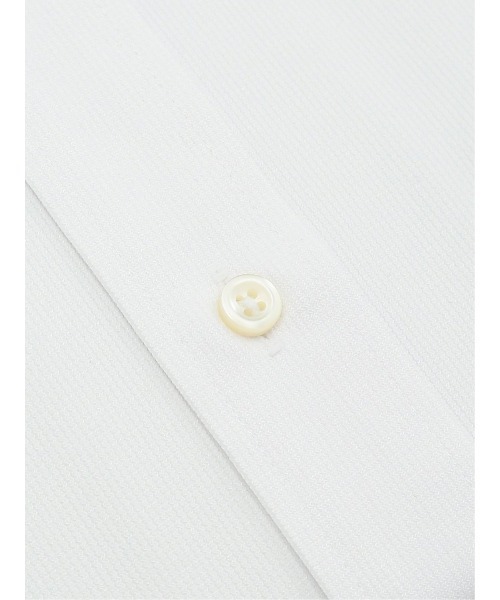TAKA-Q(タカキュー)の「ワイシャツ メンズ ストレッチ 吸水速乾 ノンアイロン ボタンダウン 長袖 ビジネス ドレス NEWスタンダードフィット(ビジネスシャツ・メンズ・ホワイト・首回り43cm-裄丈86cm/首回り41cm-裄丈86cm/首回り41cm-裄丈82cm/首回り39cm-裄丈80cm/首回り37cm-裄丈80cm/首回り45cm-裄丈86cm/首回り43cm-裄丈82cm/首回り39cm-裄丈84cm)」の2枚目の写真