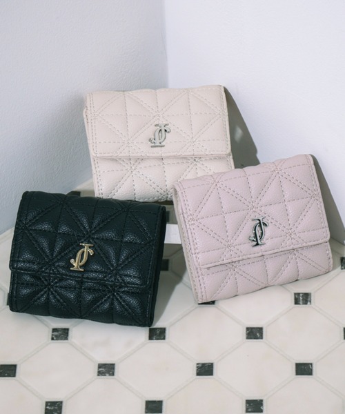 ◇クロスJ キルト三つ折りウォレット（財布）｜JILL by JILL STUART