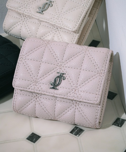 ◇クロスJ キルト三つ折りウォレット（財布）｜JILL by JILL STUART