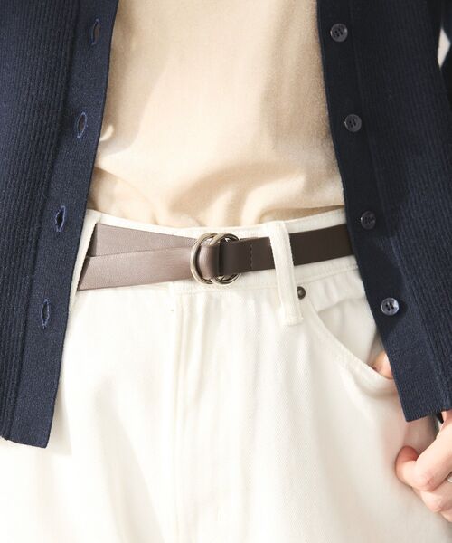 AMERICAN HOLIC（アメリカンホリック）の「リングベルト（ベルト・レディース・ブラウン/ブラック・FREE）」の2枚目の写真