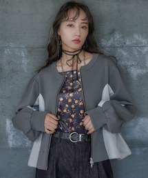 HARE（ハレ）の「イソザイドッキングコンパクトカーディガン(HARE)（カーディガン/ボレロ）」