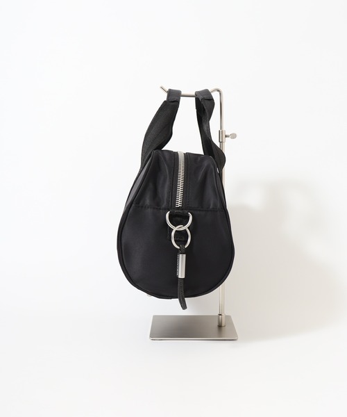 HUNTER（ハンター）の「HUNTER PREMIUM NYLON BARREL BAG プレミアム ナイロン バレルバッグ（ハンドバッグ・レディース・ブラック/ラベンダー・FREE）」の20枚目の写真