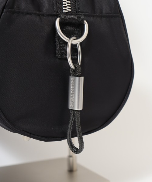 HUNTER（ハンター）の「HUNTER PREMIUM NYLON BARREL BAG プレミアム ナイロン バレルバッグ（ハンドバッグ・レディース・ブラック/ラベンダー・FREE）」の21枚目の写真