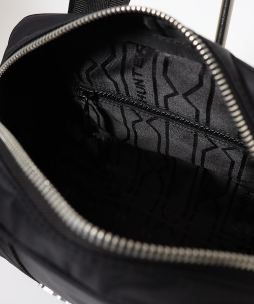 HUNTER（ハンター）の「HUNTER PREMIUM NYLON BARREL BAG プレミアム ナイロン バレルバッグ（ハンドバッグ・レディース・ブラック/ラベンダー・FREE）」の14枚目の写真