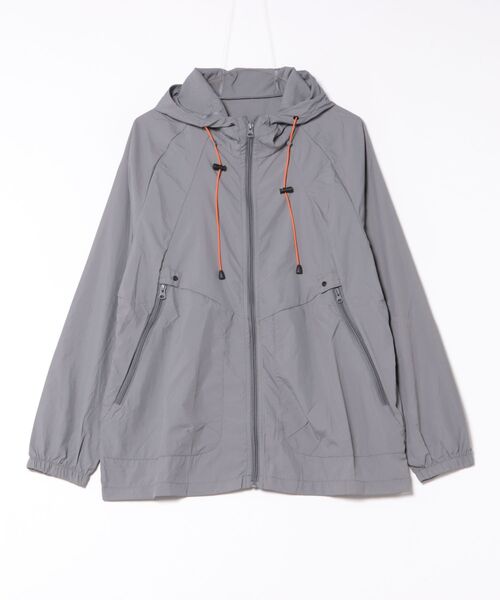 SETUP7(セットアップセブン)の「【SETUP7】クールライトジャケットKNF144(その他アウター・メンズ・グレー/グリーン・L/XL)」の5枚目の写真