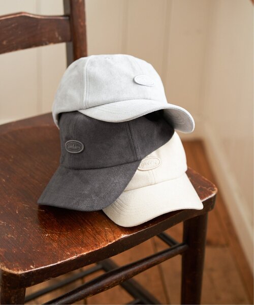 Dickies（ディッキーズ）の「Dickies ディッキーズ フェイクスエードロゴキャップ（キャップ・レディース・ブラック/サックスブルー/アイボリー・FREE）」の14枚目の写真