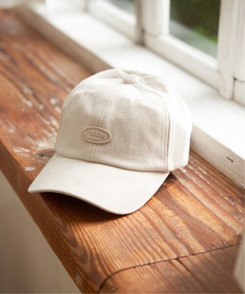 Dickies（ディッキーズ）の「Dickies ディッキーズ フェイクスエードロゴキャップ（キャップ・レディース・ブラック/サックスブルー/アイボリー・FREE）」の15枚目の写真