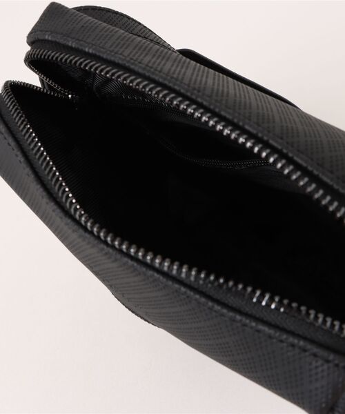 MONSIEUR NICOLE（ムッシュニコル）の「レザーショルダーバッグ（ショルダーバッグ・メンズ・ブラック/ライトグレー・FREE）」の11枚目の写真