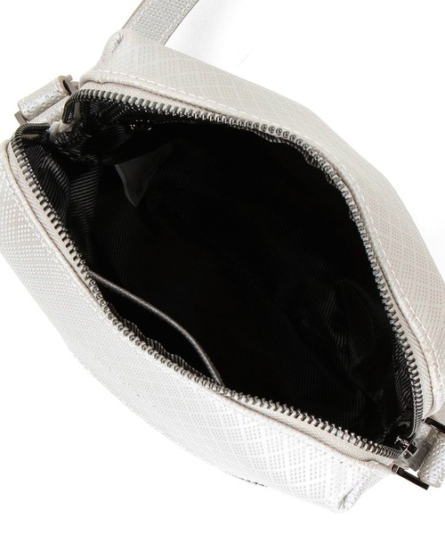 MONSIEUR NICOLE（ムッシュニコル）の「レザーショルダーバッグ（ショルダーバッグ・メンズ・ブラック/ライトグレー・FREE）」の8枚目の写真