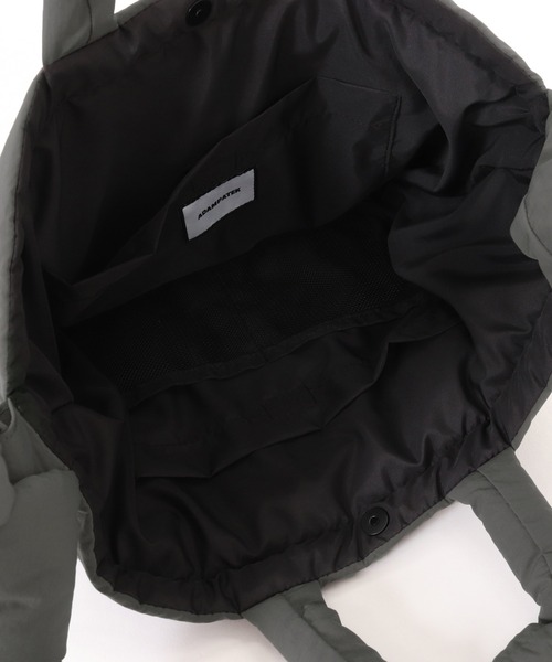 ADAM PATEK(アダムパテック)の「ADAMPATEK/padding helmet bag/中綿ヘルメットバッグ/(AP2529001)(ショルダーバッグ・レディース・ブラック/グレー・FREE)」の12枚目の写真
