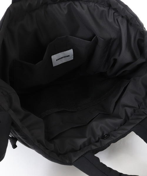 ADAM PATEK(アダムパテック)の「ADAMPATEK/padding helmet bag/中綿ヘルメットバッグ/(AP2529001)(ショルダーバッグ・レディース・ブラック/グレー・FREE)」の20枚目の写真