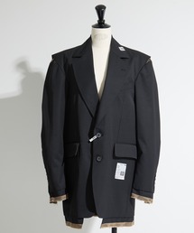 Maison Mihara Yasuhiro テーラードジャケット日本製　ウール MIHARAYASUHIRO - メゾンミハラヤスヒロ Maison MIHARA YASUHIRO