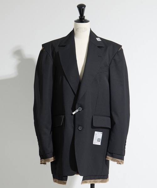 【希少】MIHARAYASUHIRO/テーラードジャケット/48/ウール MIHARA YASUHIRO/ミハラヤスヒロ】DRY WOOL JACKET/ドライウール