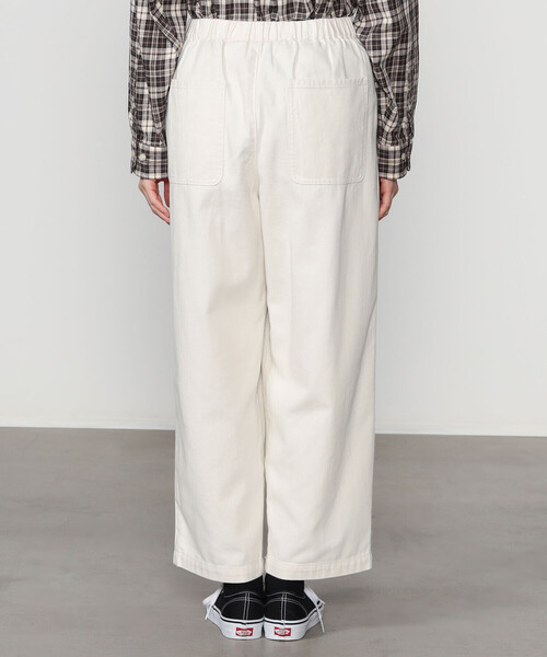 ORCIVAL（オーシバル）の「ORCIVAL | 起毛コットンツイル イージーパンツ WOMEN（その他パンツ・レディース・ブラウン系その他/ブラック/オフホワイト・1）」の15枚目の写真