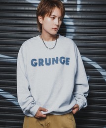 improves | CVC半起毛スウェット ロゴ刺しゅう 長袖 トレーナー(スウェット)