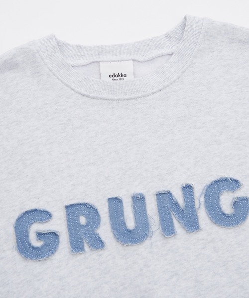 improves（インプローブス）の「CVC半起毛スウェット ロゴ刺しゅう 長袖 トレーナー（スウェット・メンズ・グレー/ブラック/ネイビー・LARGE/MEDIUM）」の6枚目の写真