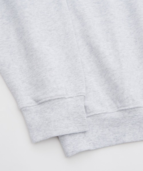 improves（インプローブス）の「CVC半起毛スウェット ロゴ刺しゅう 長袖 トレーナー（スウェット・メンズ・グレー/ブラック/ネイビー・LARGE/MEDIUM）」の8枚目の写真