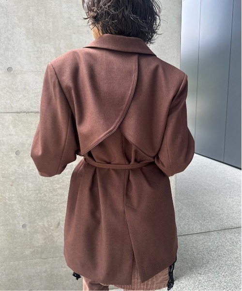 UND YOKE DESIGN JACKET（テーラードジャケット）｜Ameri（アメリ）の