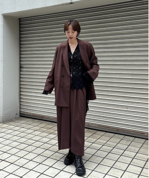 UND YOKE DESIGN JACKET（テーラードジャケット）｜Ameri（アメリ）の