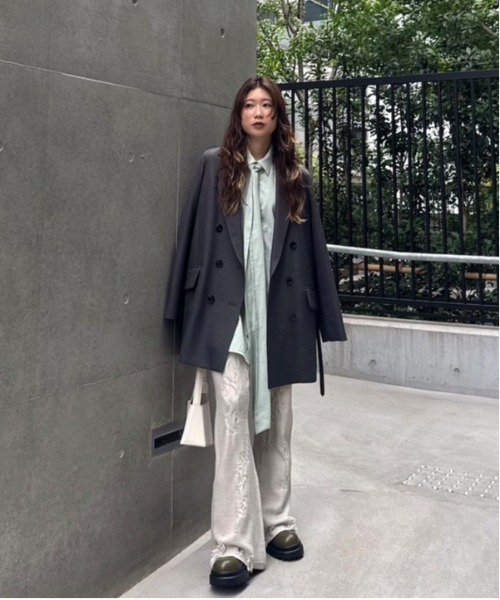 Ameri（アメリ）の「UND YOKE DESIGN JACKET（テーラードジャケット