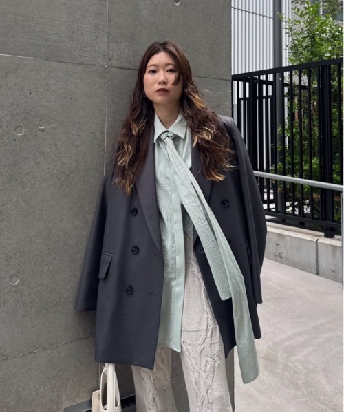 Ameri（アメリ）の「UND YOKE DESIGN JACKET（テーラードジャケット