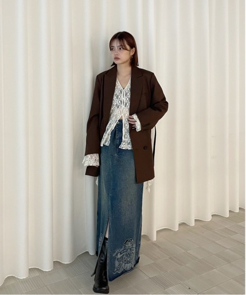 UND YOKE DESIGN JACKET（テーラードジャケット）｜Ameri（アメリ）の