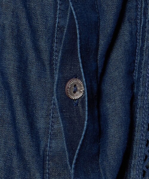 Pheeta（フィータ）の「【別注】＜Pheeta＞Trinity ロングスリーブ シャツMENS/014CUN-UAMens3D（シャツ/ブラウス・メンズ・ネイビー・2/1）」の14枚目の写真