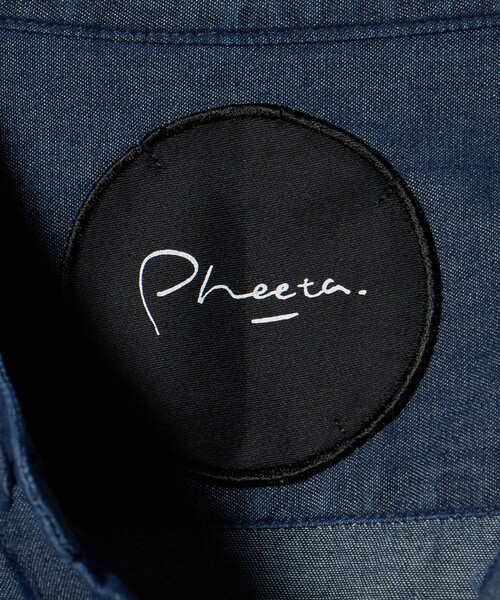Pheeta（フィータ）の「【別注】＜Pheeta＞Trinity ロングスリーブ シャツMENS/014CUN-UAMens3D（シャツ/ブラウス・メンズ・ネイビー・2/1）」の16枚目の写真