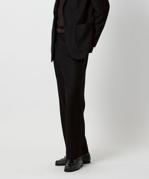 90s　usa製　NORDSTROM 　ブラック　ウールギャバ　ワイドスラックス 90s usa製 NORDSTROM ブラック ウールギャバ ワイドスラックス - メルカリ