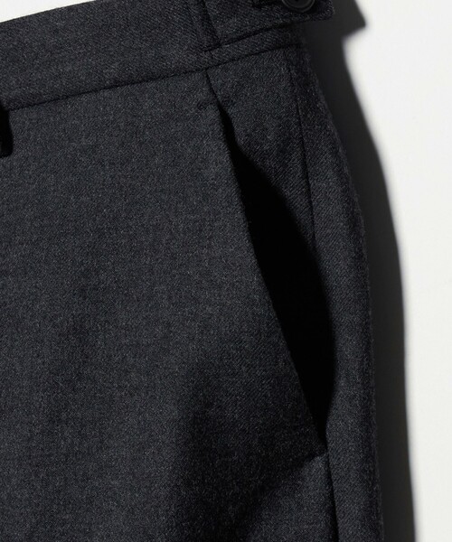 District（ディストリクト）の「＜District＞ウールギャバジン ウォッシュド ワイドノープリーツパンツ（スラックス・メンズ・ブラック/ダークグレー・XL/S/M/L）」の22枚目の写真