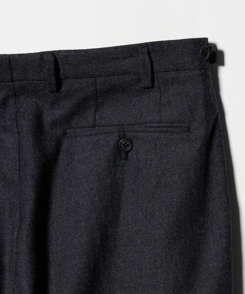 District（ディストリクト）の「＜District＞ウールギャバジン ウォッシュド ワイドノープリーツパンツ（スラックス・メンズ・ブラック/ダークグレー・XL/S/M/L）」の15枚目の写真