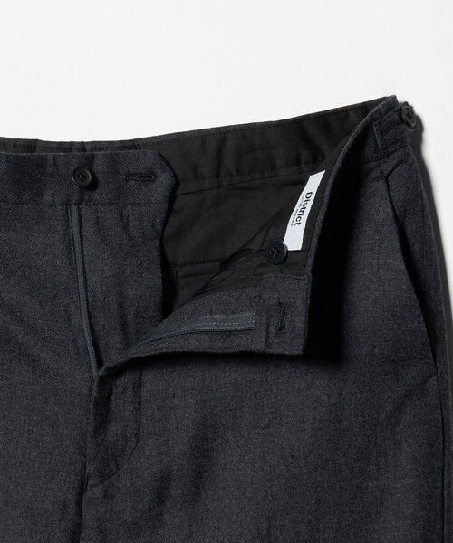 District（ディストリクト）の「＜District＞ウールギャバジン ウォッシュド ワイドノープリーツパンツ（スラックス・メンズ・ブラック/ダークグレー・XL/S/M/L）」の17枚目の写真