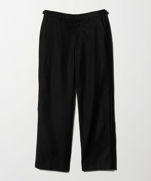 District（ディストリクト）の「＜District＞ウールギャバジン ウォッシュド ワイドノープリーツパンツ（スラックス・メンズ・ブラック/ダークグレー・XL/S/M/L）」の18枚目の写真