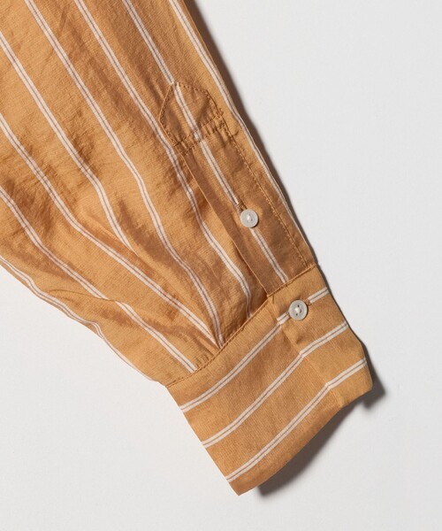 CITEN（シテン）の「＜CITEN＞シアーストライプシャツ（シャツ/ブラウス・レディース・オレンジ/パープル・FREE）」の11枚目の写真