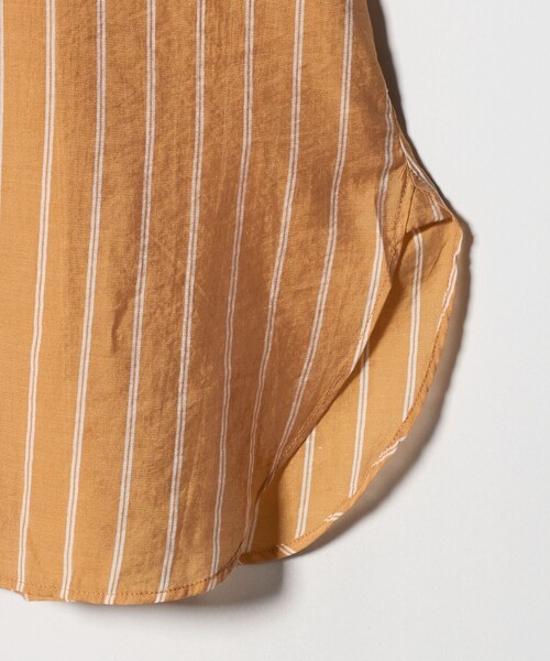 CITEN（シテン）の「＜CITEN＞シアーストライプシャツ（シャツ/ブラウス・レディース・オレンジ/パープル・FREE）」の10枚目の写真