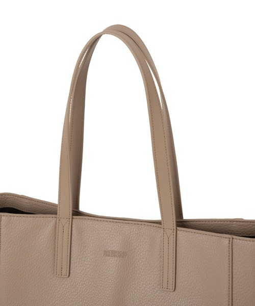 MACKINTOSH PHILOSOPHY(マッキントッシュ フィロソフィー)の「マッキントッシュフィロソフィー トートバッグ B4サイズ収納可能 17982(トートバッグ・メンズ・ベージュ/ネイビー/ブラック・FREE)」の8枚目の写真