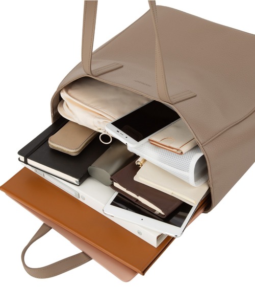 MACKINTOSH PHILOSOPHY(マッキントッシュ フィロソフィー)の「マッキントッシュフィロソフィー トートバッグ B4サイズ収納可能 17982(トートバッグ・メンズ・ベージュ/ネイビー/ブラック・FREE)」の12枚目の写真