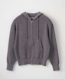 THE CLE | DOUBLE ZIP KNIT HOODIE(ニット/セーター)