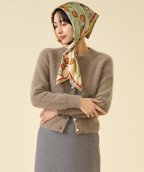 martiniqueマルティニークFOXパールカーディガンニット美品希少カシミヤ FOXカシミヤパールカーディガン（一部WEB限定カラー ）（カーディガン