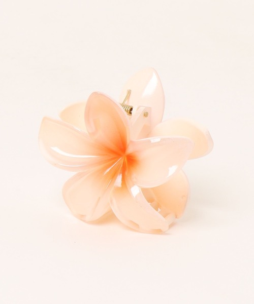 HALEY PESCA/プルメリアフラワー ヘアクリップ（バレッタ/ヘアクリップ