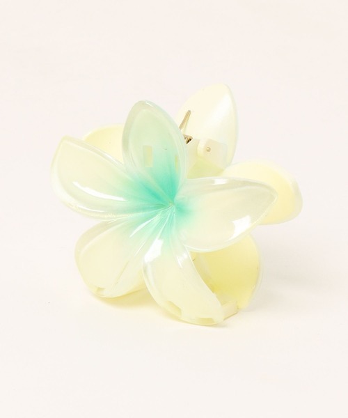 HALEY PESCA/プルメリアフラワー ヘアクリップ（バレッタ/ヘアクリップ