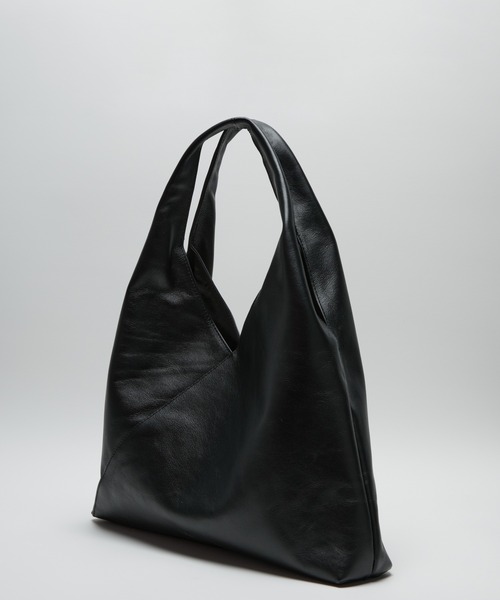 ONE.(ワンドット)の「【ONE./ワンドット】 Market leather Bag / 撥水レザー(トートバッグ・レディース・ブラック・FREE)」の9枚目の写真