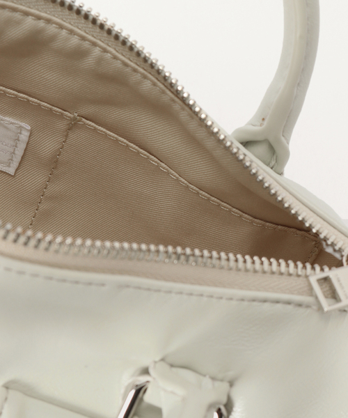 STANDOIL（スタンドオイル）の「STAND OIL CHUBBY HALF BAG（ショルダーバッグ・レディース・ブラウン/ブラック/チャコールグレー・FREE）」の16枚目の写真