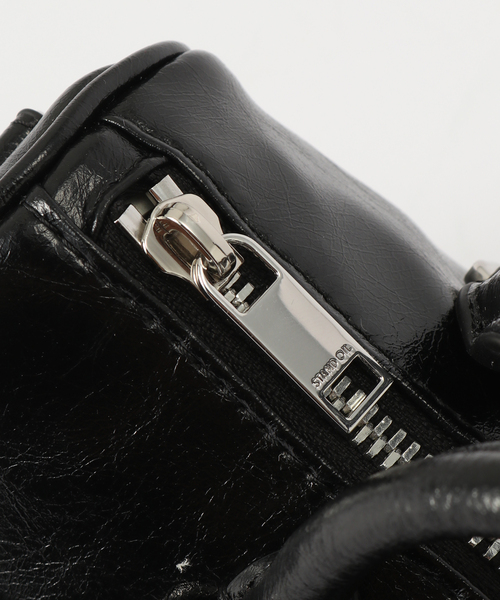 STANDOIL（スタンドオイル）の「STAND OIL CHUBBY HALF BAG（ショルダーバッグ・レディース・ブラウン/ブラック/チャコールグレー・FREE）」の10枚目の写真