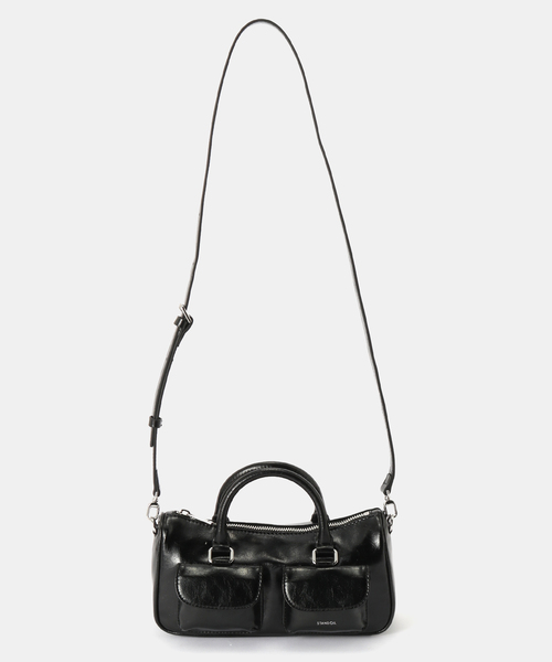 STANDOIL（スタンドオイル）の「STAND OIL CHUBBY HALF BAG（ショルダーバッグ・レディース・ブラウン/ブラック/チャコールグレー・FREE）」の15枚目の写真