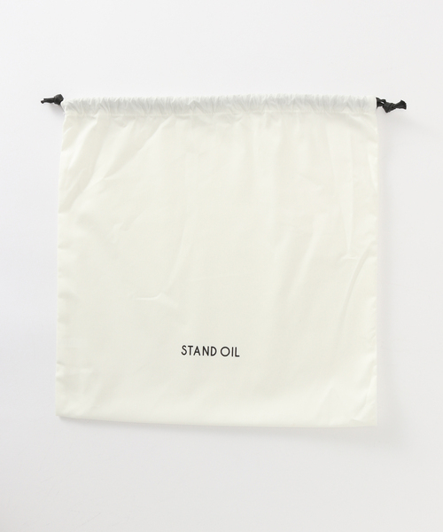 STANDOIL（スタンドオイル）の「STAND OIL CHUBBY HALF BAG（ショルダーバッグ・レディース・ブラウン/ブラック/チャコールグレー・FREE）」の14枚目の写真