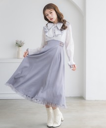 ワンピース（ブルー・ネイビー/青色系・ビジュー）ファッション通販