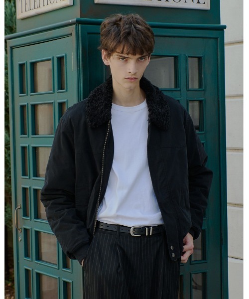 collar boa blouson/襟ボアブルゾン（ブルゾン）｜Regen Glanz