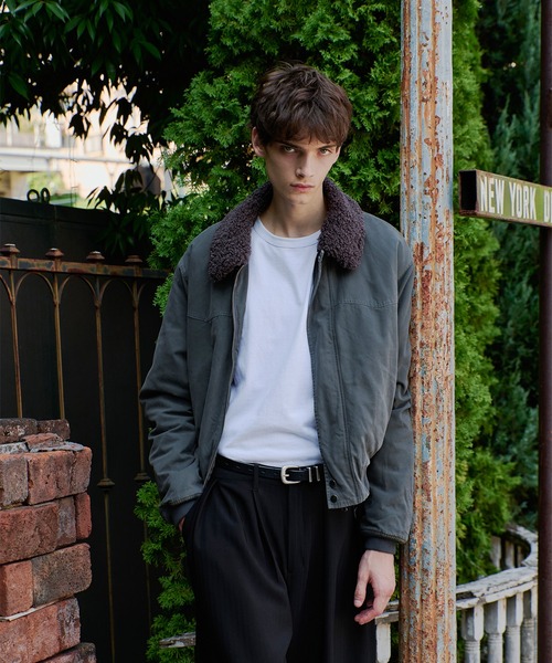 collar boa blouson/襟ボアブルゾン（ブルゾン）｜Regen Glanz