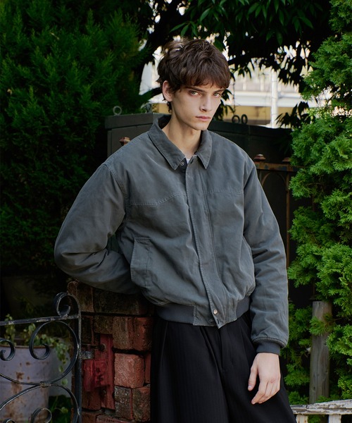 Regen Glanz collar boa blouson/襟ボアブルゾン/L セール】collar boa blouson/襟ボアブルゾン（ブルゾン）｜Regen Glanz